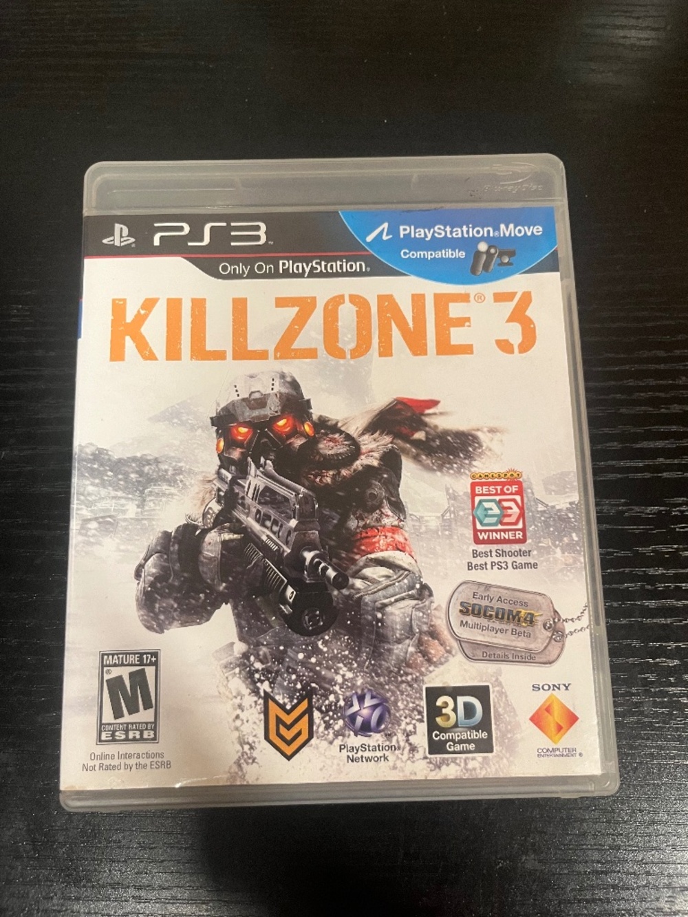 Killzone 3 (Sony PlayStation 3, 2011)